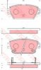 TRW GDB7107 Brake Pad Set, disc brake
